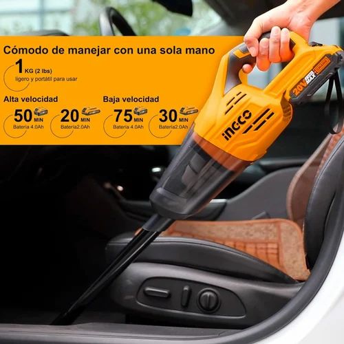 INGCO CORDLESS VACCUM CLEANER CVLI2001