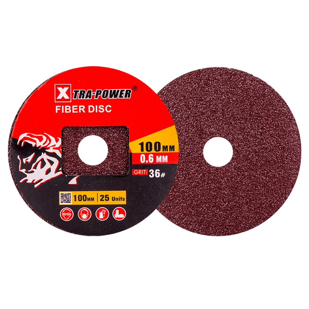XTRA POWER FIBRE DISC 100MMX0.6MM GRID100