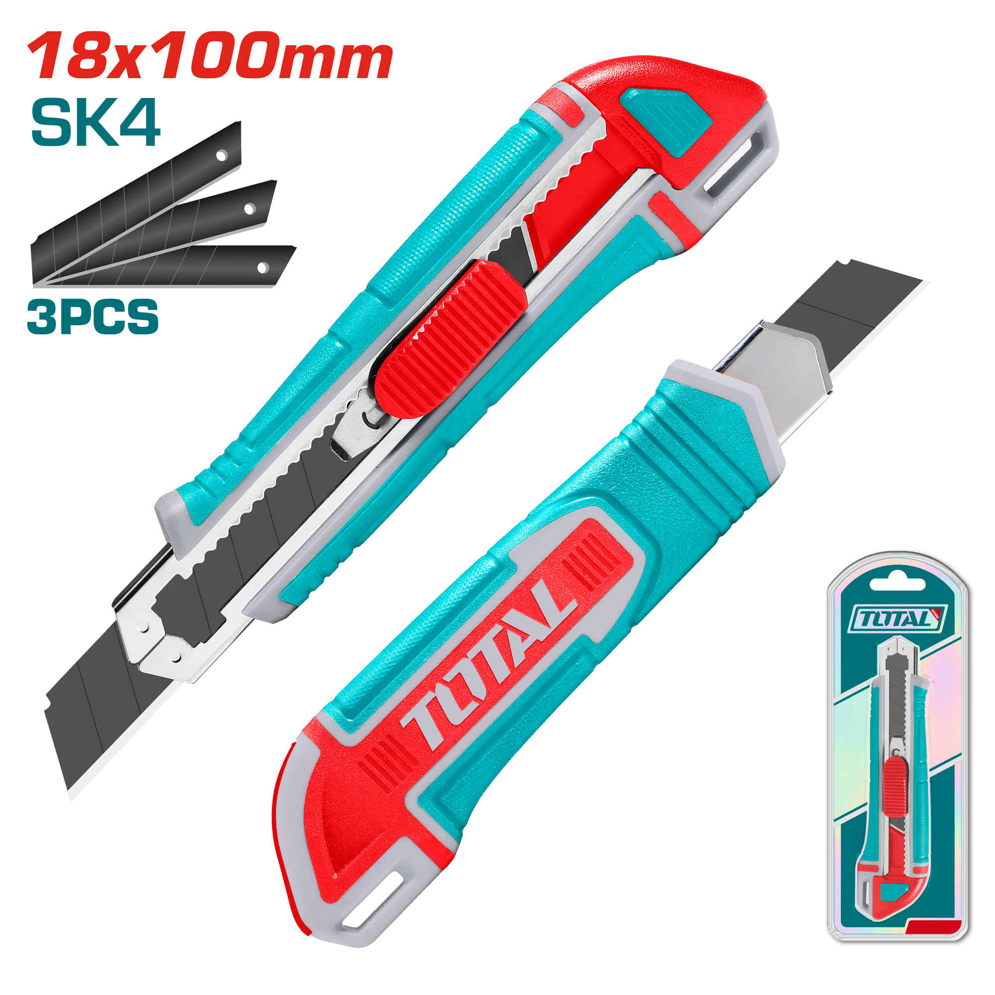 TOTAL TOOLS SNAP-OFF BLADE KNIFE THT522136