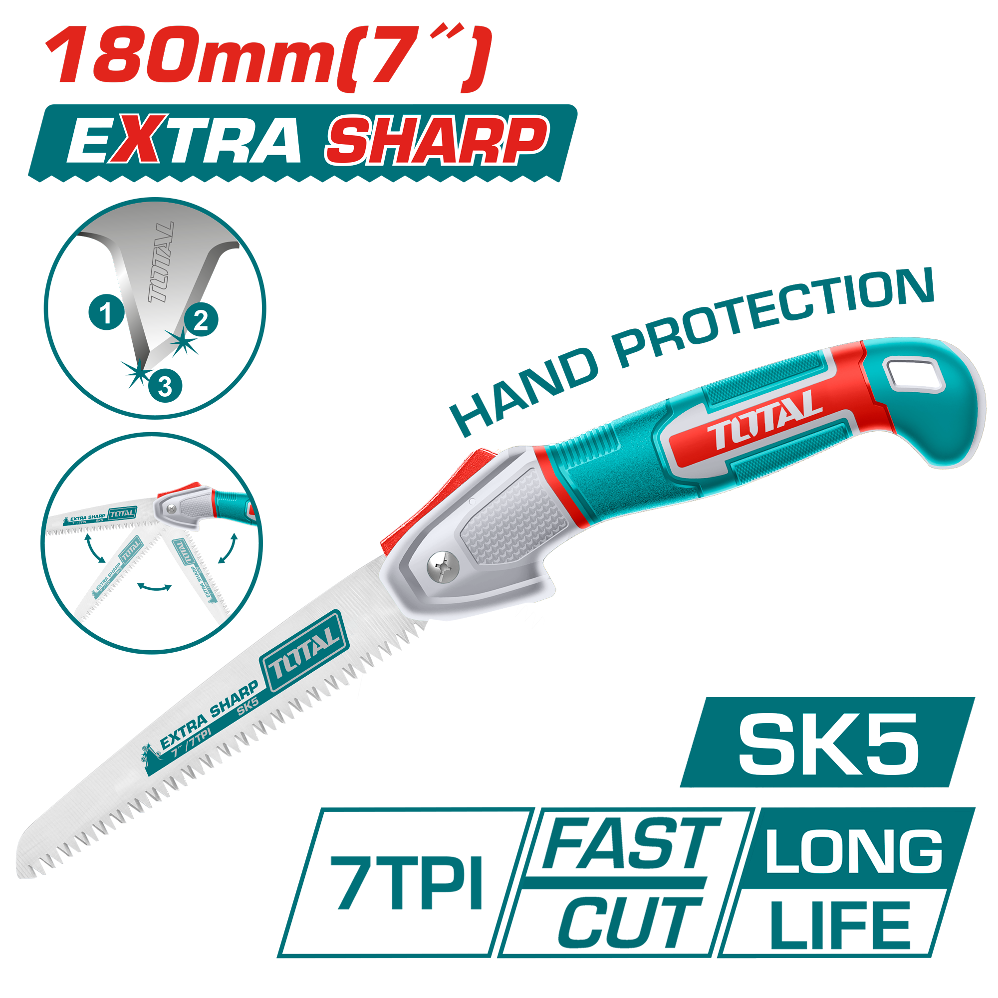 TOTAL TOOLS FOLDING SAW THFSW1808