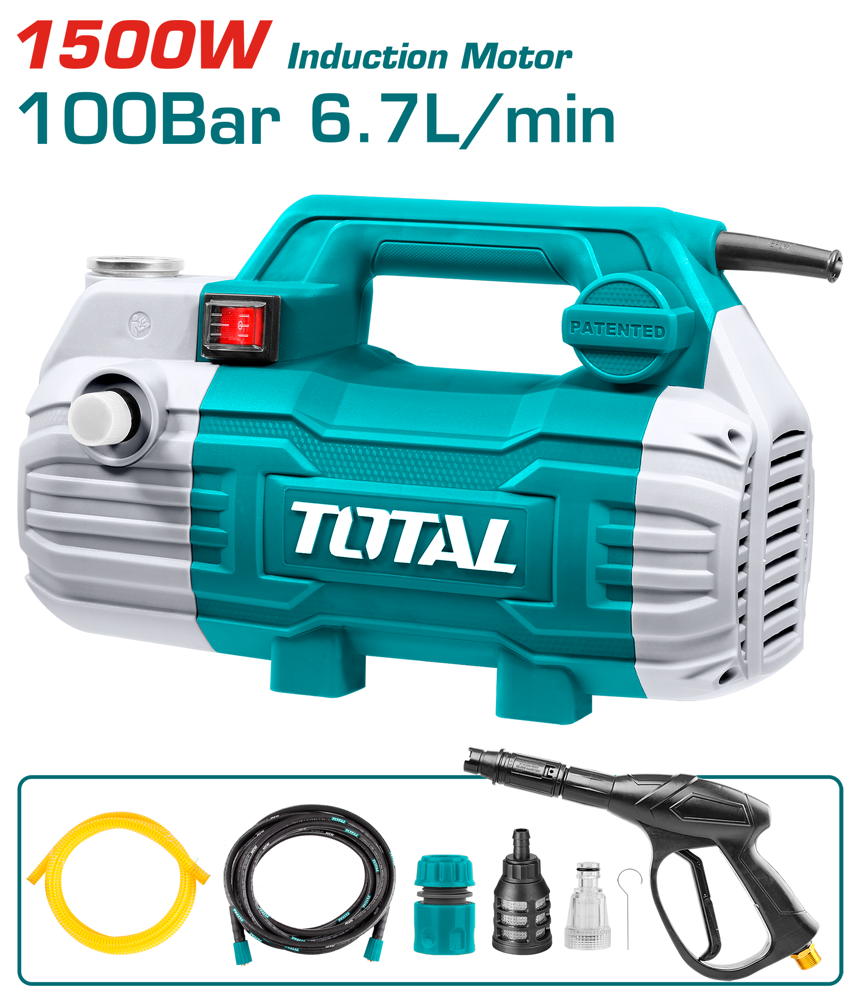 TOTAL TOOLS HIGH PRESSURE WASHER TGT11236