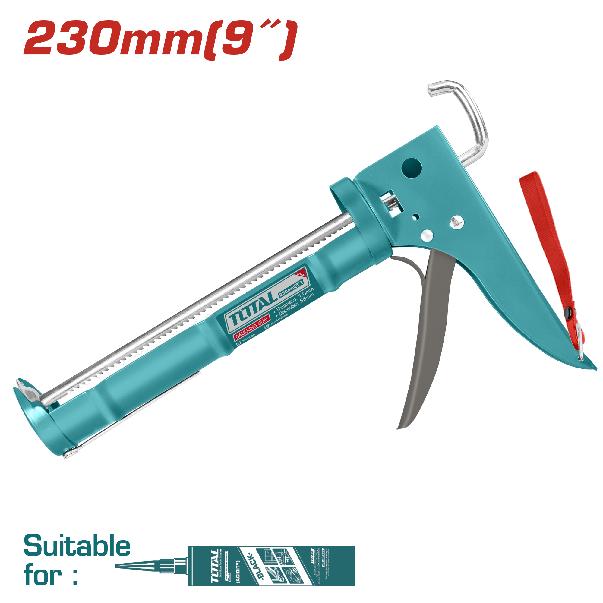 TOTAL TOOLS CAULKING GUN THT20409