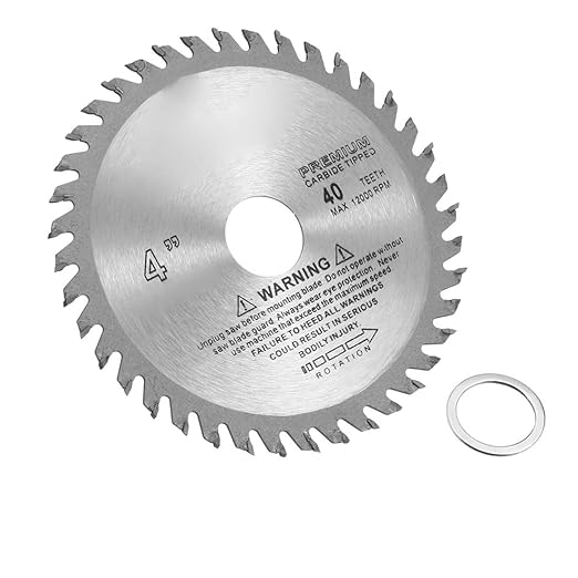 TURTLE WOOD WORKING TCT 4INCHX40T