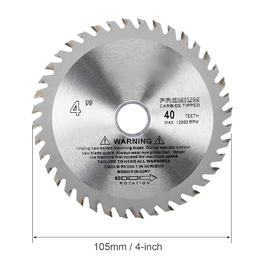 TURTLE WOOD WORKING TCT 4INCHX40T