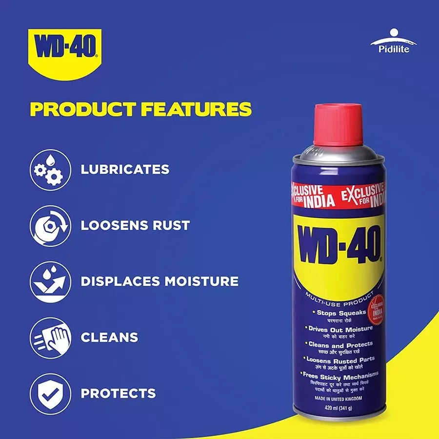 WD 40 BOTTLE SPRAY 420ML