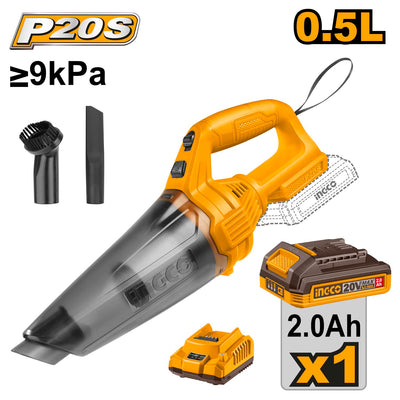 INGCO CORDLESS VACUUM CLEANER CVLI20126