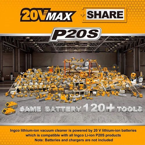 INGCO CORDLESS VACCUM CLEANER CVLI2001