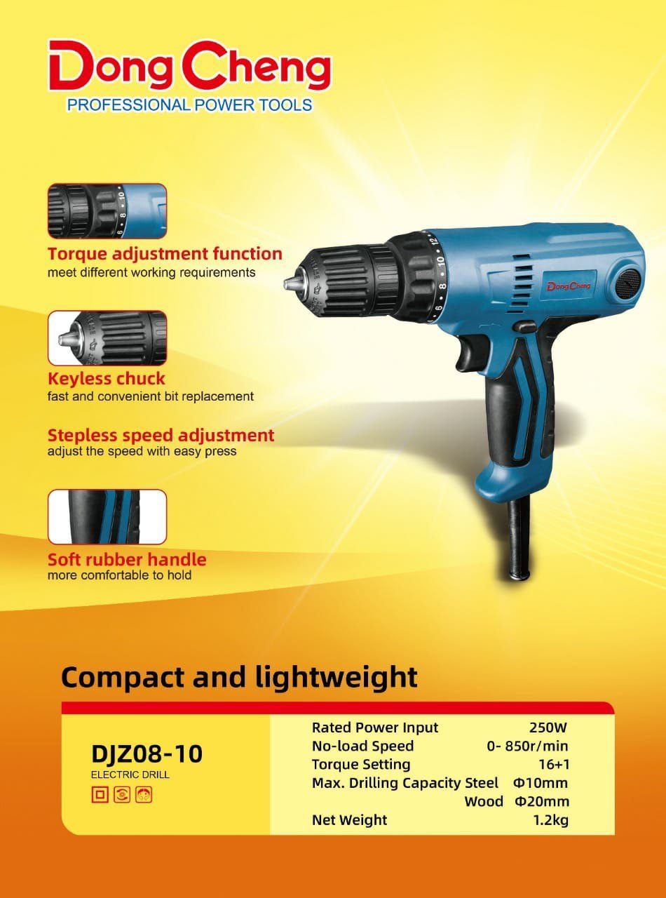 DONG CHENG ELECTRIC DRILL DJZ02-13