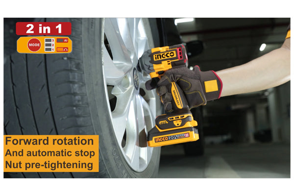 INGCO CORDLESS 2 PCS COMBO KIT COSLI23056