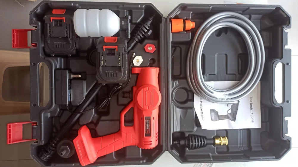 MASTER PRO CORDLESS PRESSURE WASHER PW 1300