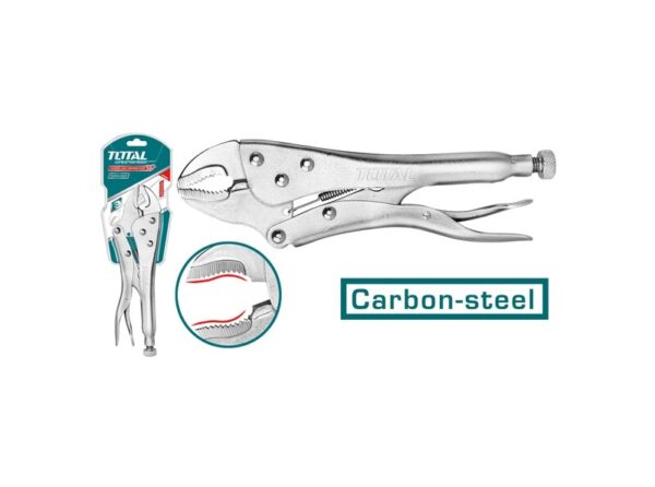 Total Curved Jaw Locking Plier- THT191003