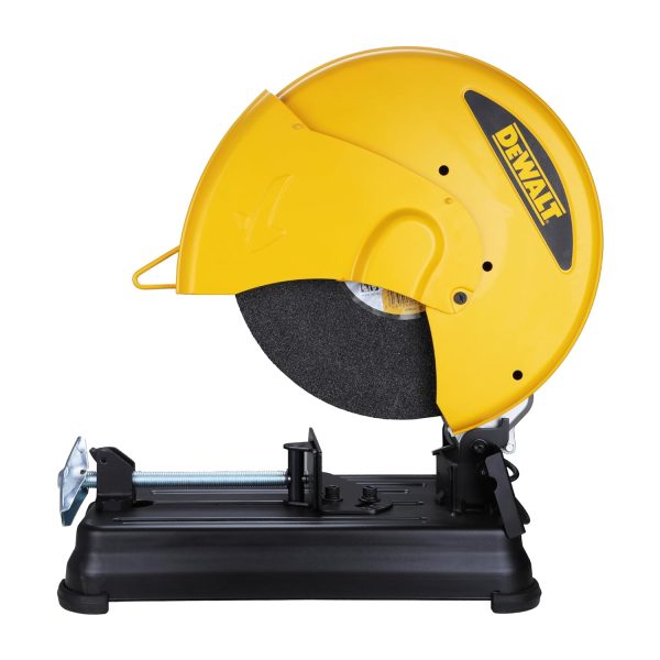 DEWALT D28730 14-inch (355 mm),2300W,3800 Rpm Heavy Duty Chop Saw With Wheel Included For Cutting Metal, Robust Lightweight Aluminium Arm