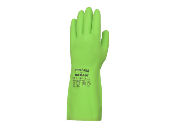 Karam ProKem Chemical Resistent Nitrile Rubber Glove, HS101