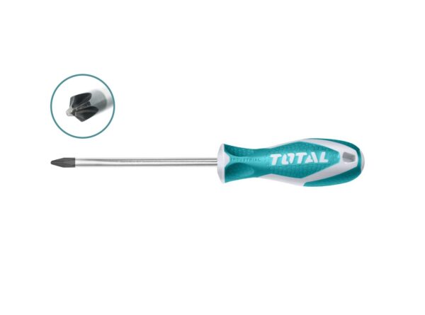 Total Slotted Screwdriver THT2246(Pack of 3)