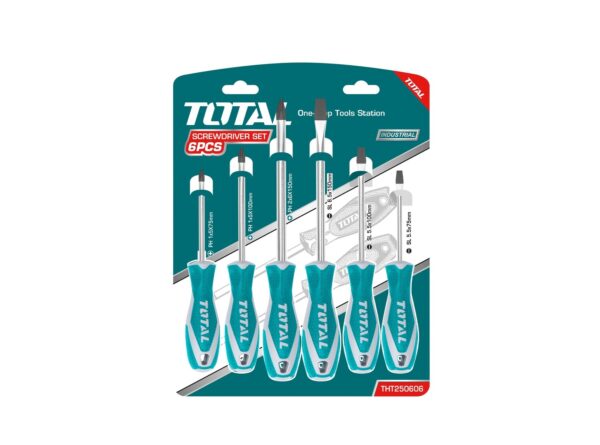 Total 6Pcs Screwdriver Set THT250606